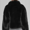 Chaqueta «Allure» de piel sintética - Negro