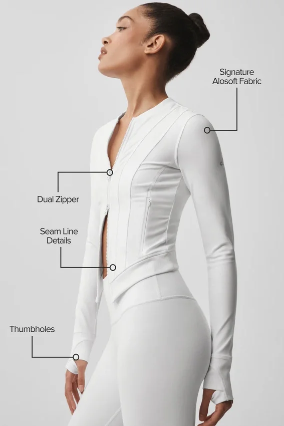 Chaqueta Alosoft Recharge - Blanca