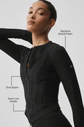 Chaqueta Alosoft Recharge – Negro