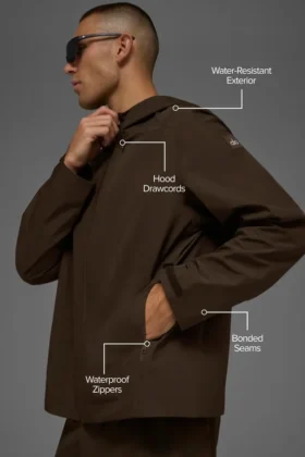 Chaqueta Alpha Shell – Espresso