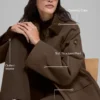 Chaqueta Barn de sarga - Espresso