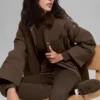Chaqueta Barn de sarga - Espresso