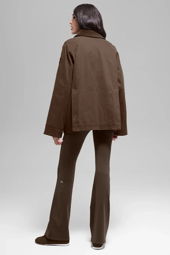 Chaqueta Barn de sarga - Espresso