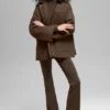 Chaqueta Barn de sarga - Espresso