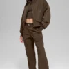 Chaqueta bomber Urbanite de piel sintética - Espresso/Marfil