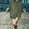 Chaqueta bomber Work It - Verde oliva