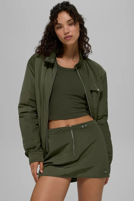 Chaqueta bomber Work It - Verde oliva