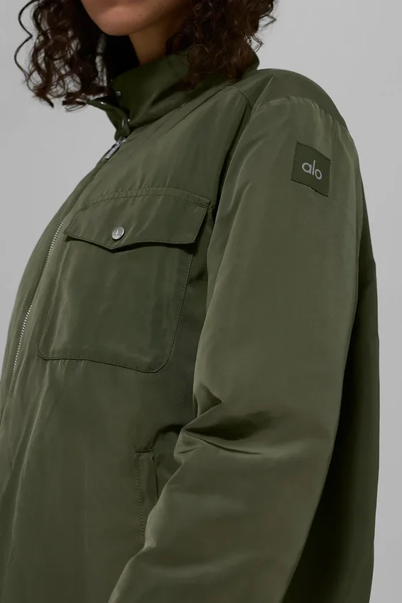 Chaqueta bomber Work It - Verde oliva