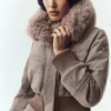 Chaqueta Bunny Slope de mezcla de lana - Alpine Cocoa Heather