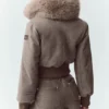 Chaqueta Bunny Slope de mezcla de lana - Alpine Cocoa Heather