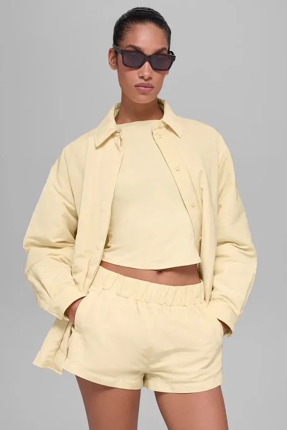 Chaqueta-camiseta Socialite - Amarillo Candlelight