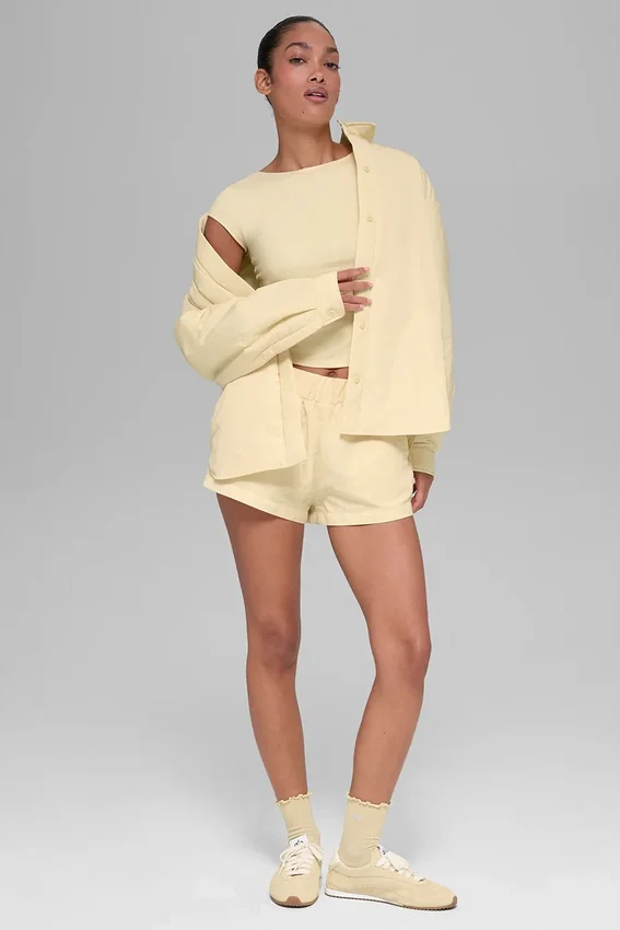 Chaqueta-camiseta Socialite - Amarillo Candlelight