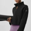 Chaqueta City Girl de lana doble cara - Negro