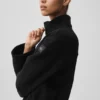 Chaqueta City Girl de lana doble cara - Negro