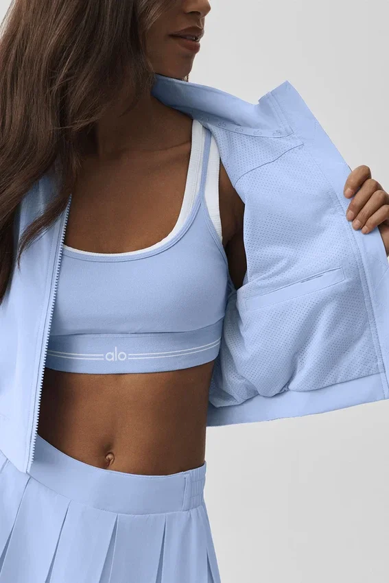 Chaqueta Clubhouse - Azul Provenza claro
