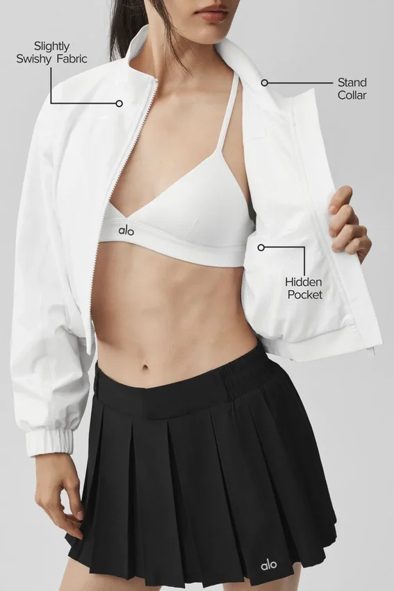 Chaqueta Clubhouse - Blanca