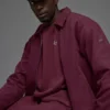 Chaqueta «Coaches» de lona de algodón - Burdeos