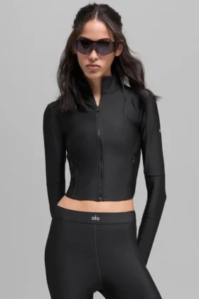 Chaqueta con cremallera Airlift Ignite - Negro