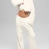 Chaqueta corta chic de piel sintética - Marfil
