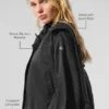 Chaqueta corta con cremallera completa «Game Time» - Negro