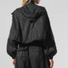 Chaqueta corta con cremallera completa «Game Time» - Negro