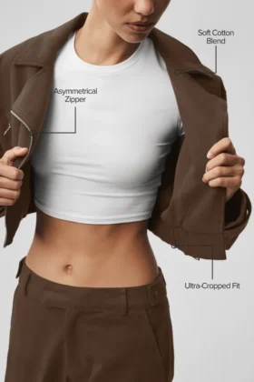 Chaqueta corta Cosmopolitan – Espresso