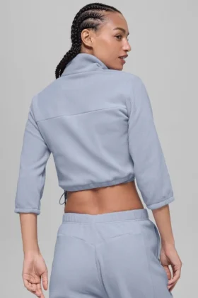 Chaqueta corta de forro polar Retreat – Winter Frost