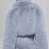 Chaqueta corta de piel sintética opulenta - Winter Frost
