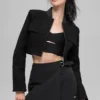 Chaqueta corta «Main Character» - Negro