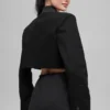 Chaqueta corta «Main Character» - Negro