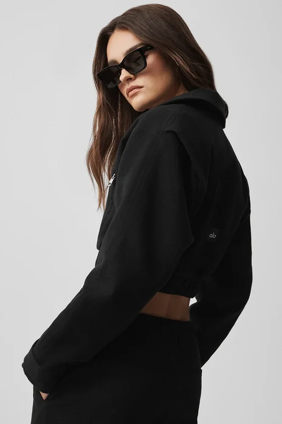 Chaqueta «Cosmopolitan» corta - Negro