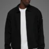 Chaqueta de lona de algodón Coaches - Negro