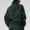 Chaqueta deportiva Origin con cremallera completa - Verde carbón