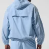 Chaqueta deportiva Vantage de nailon ripstop - Azul concha