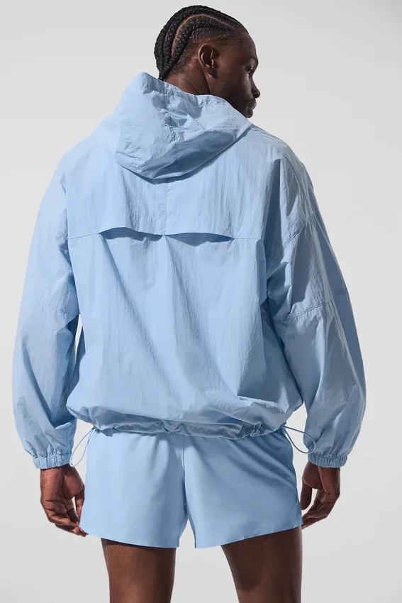 Chaqueta deportiva Vantage de nailon ripstop - Azul concha