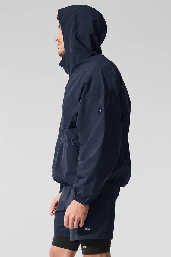 Chaqueta deportiva Vantage de nailon ripstop - Azul marino