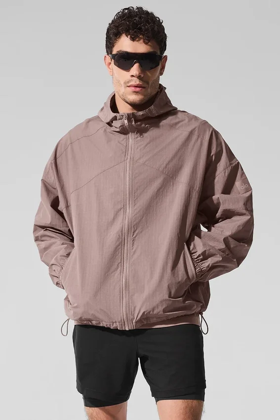 Chaqueta deportiva Vantage de nailon ripstop - Color seta