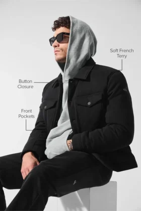 Chaqueta Ease Trucker – Negra