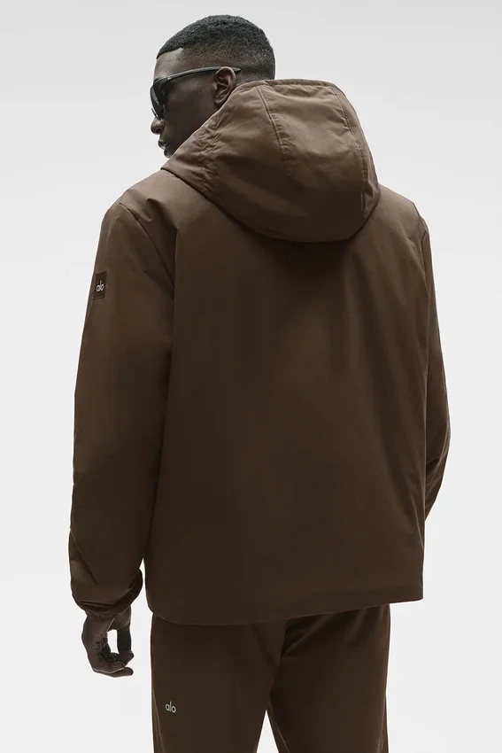 Chaqueta Elemental con cremallera completa - Espresso