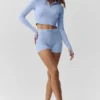 Chaqueta entallada Alosoft Sincere - Azul Provenza claro