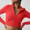 Chaqueta entallada Alosoft Sincere - Rojo brillante