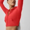 Chaqueta entallada Alosoft Sincere - Rojo brillante