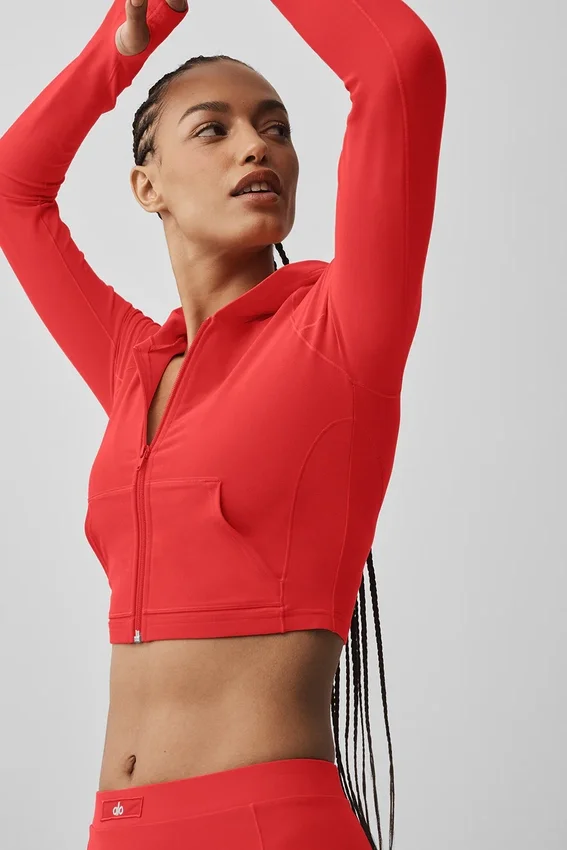 Chaqueta entallada Alosoft Sincere - Rojo brillante