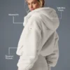 Chaqueta Foxy de piel sintética - Marfil