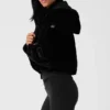 Chaqueta Foxy de piel sintética - Negro