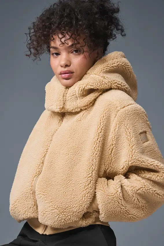 Chaqueta Foxy Sherpa - Camel