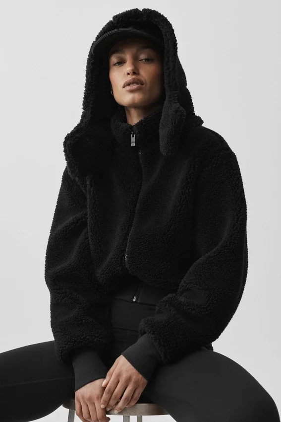 Chaqueta Foxy Sherpa - Negro