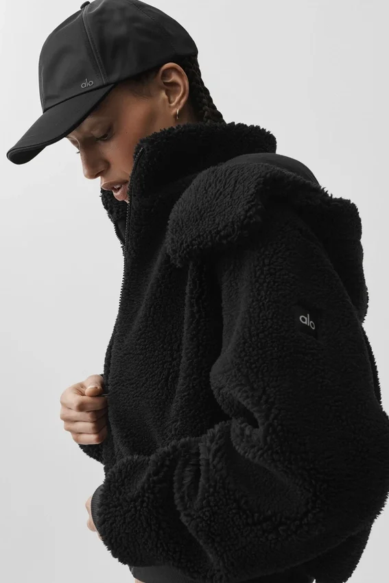 Chaqueta Foxy Sherpa - Negro
