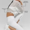 Chaqueta Game Time con cremallera completa - Blanca