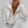 Chaqueta Game Time con cremallera completa - Blanca